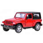 Autíčko Jeep Wrangler – 1:32 červené